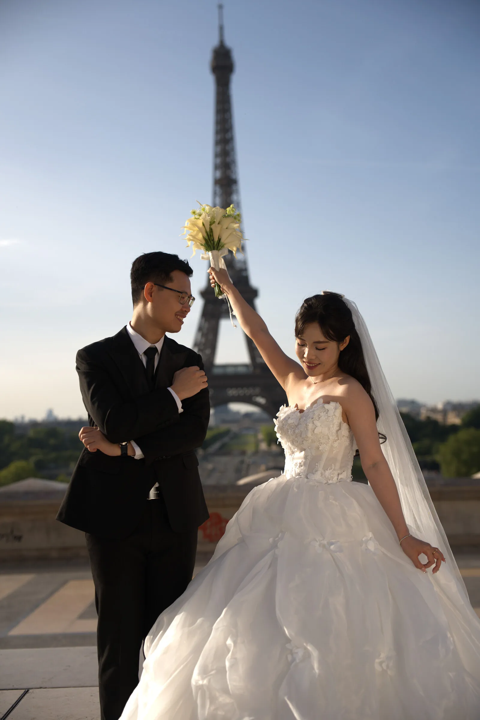 Ảnh cưới ở Paris